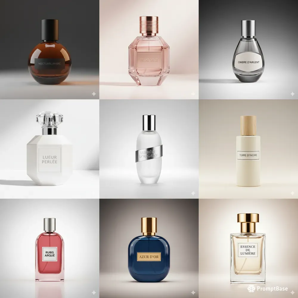 Luxury Perfume Bottle Generators