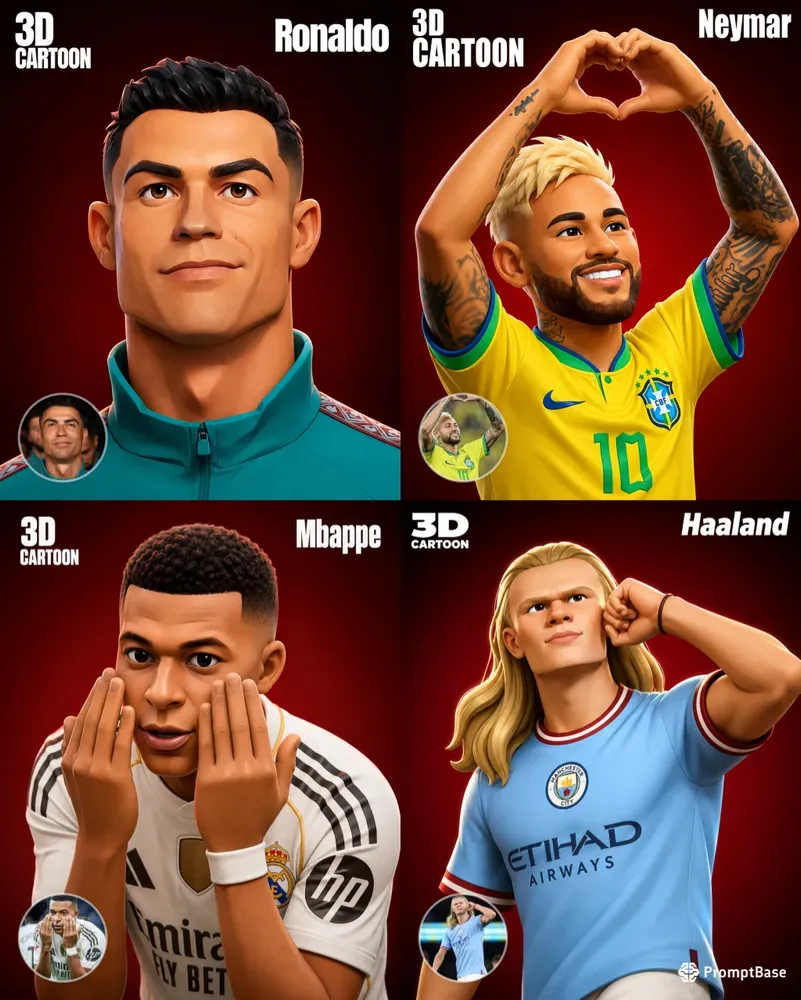 Premium 3D Cartoon Characters