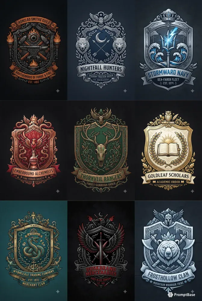 Crestforge Emblems