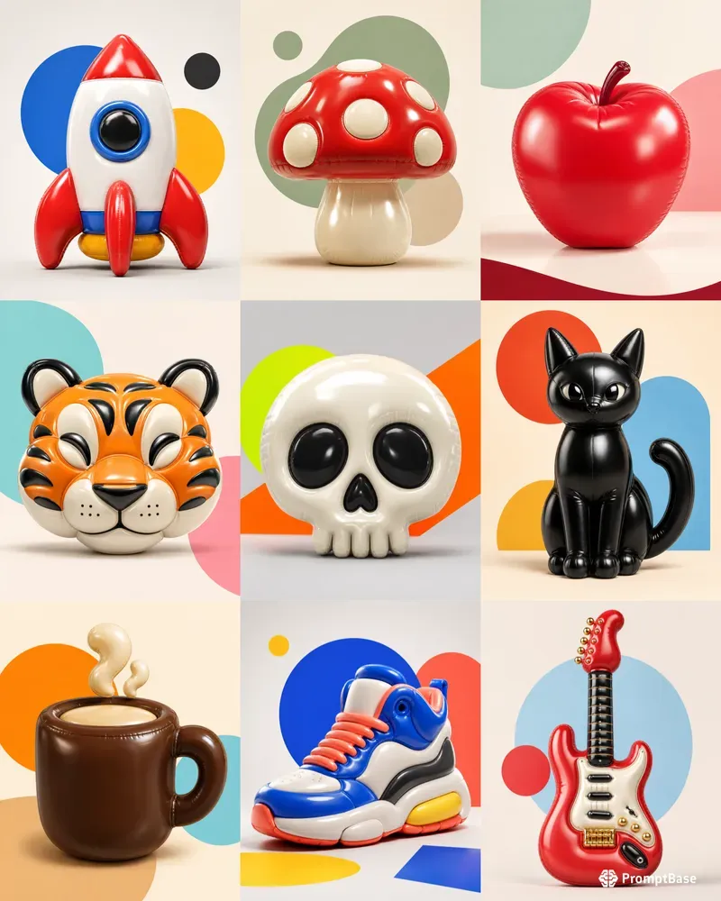 Inflatable Monoform Icons