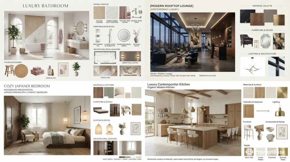 Interior Design Moodboard Generator