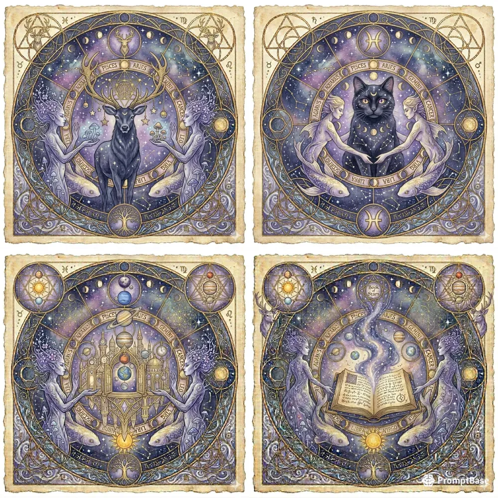 Celestial Astrology Art