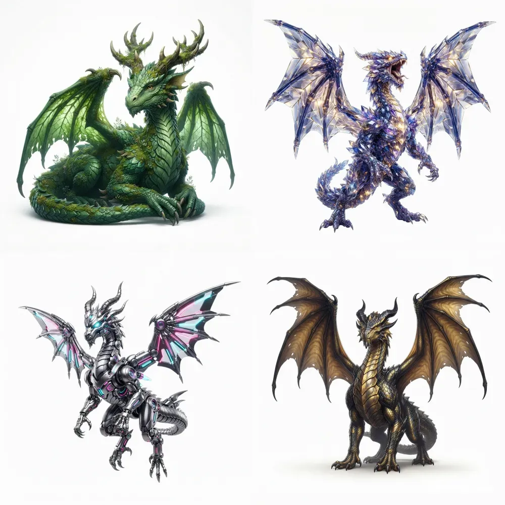 Premium Commercial Dragon Art