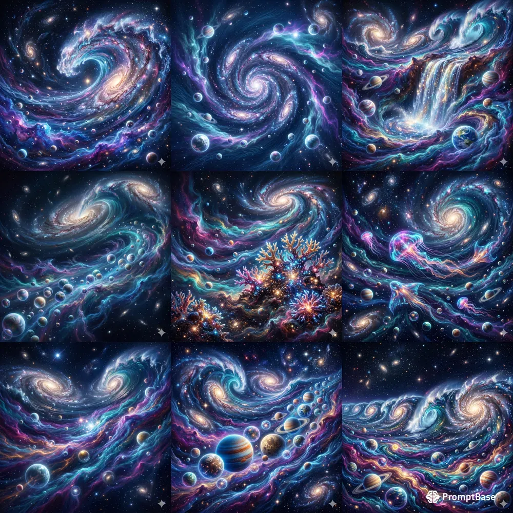 Galaxies Flowing Like Water