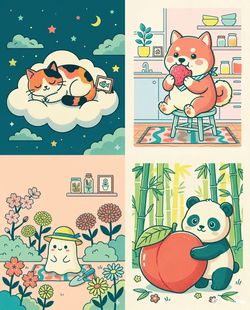 Kawaii Storybook Character Asset Kits