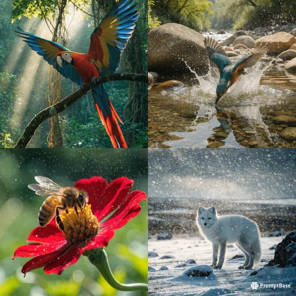 Hyper Realistic Wildlife Photography