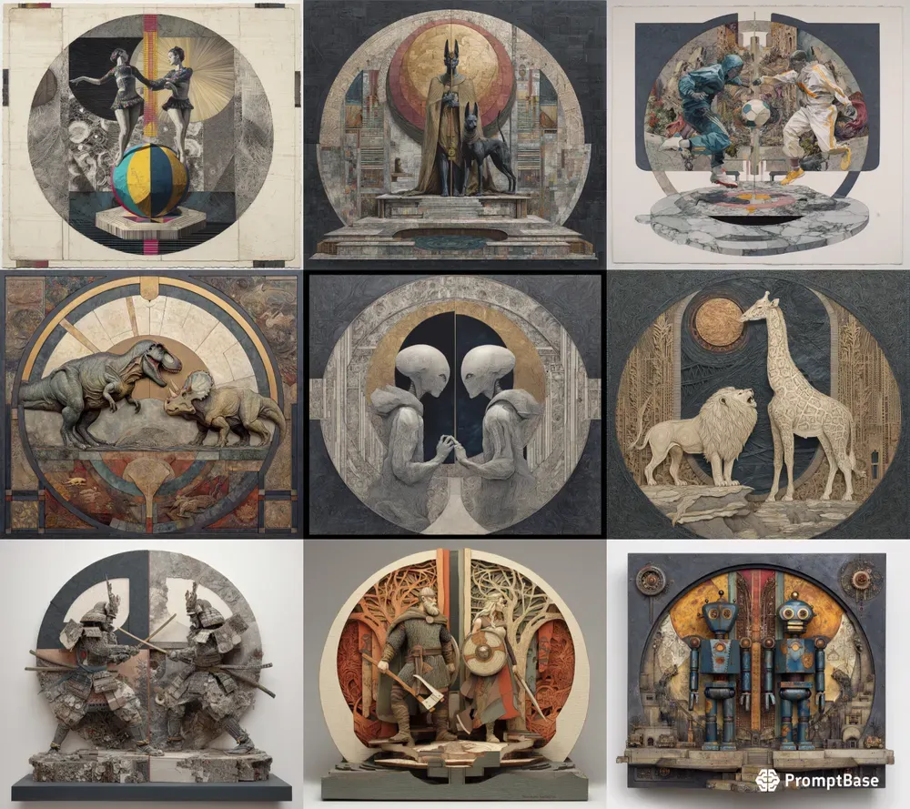 Mythic Diorama Art Series