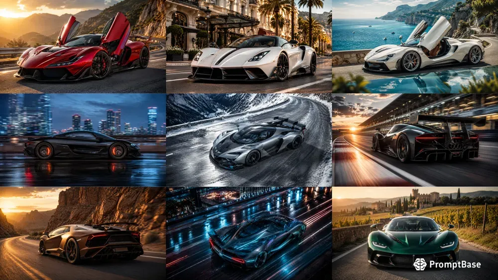 Luxury Supercar Photography