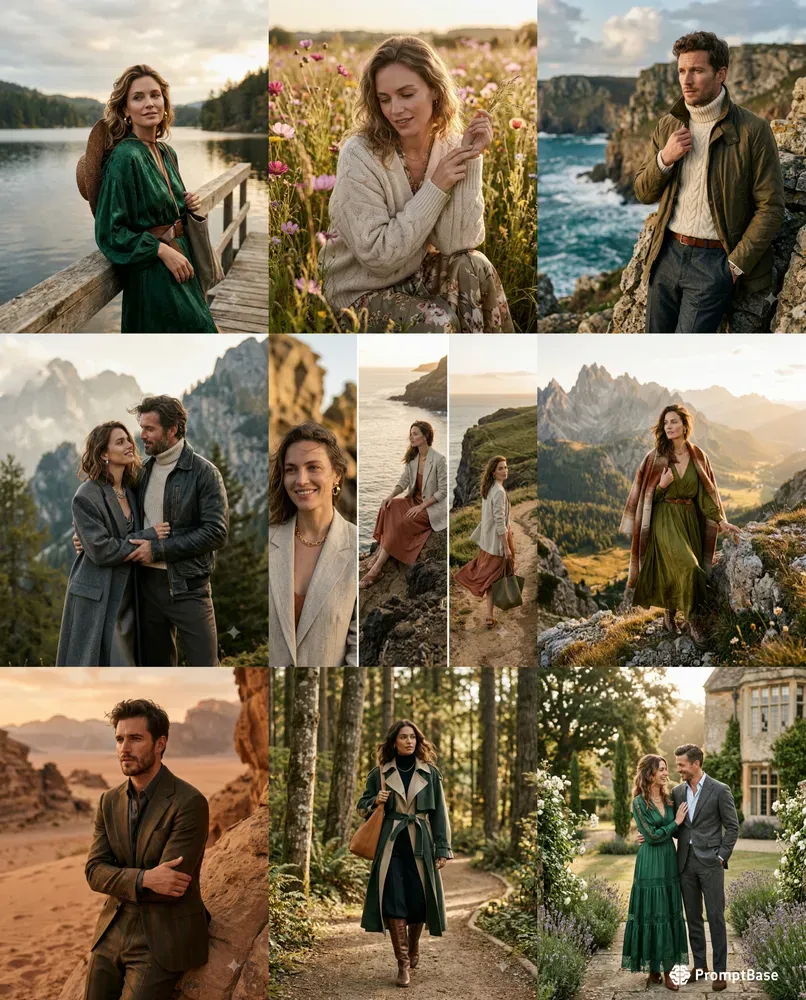 Cinematic Fashion Portraits