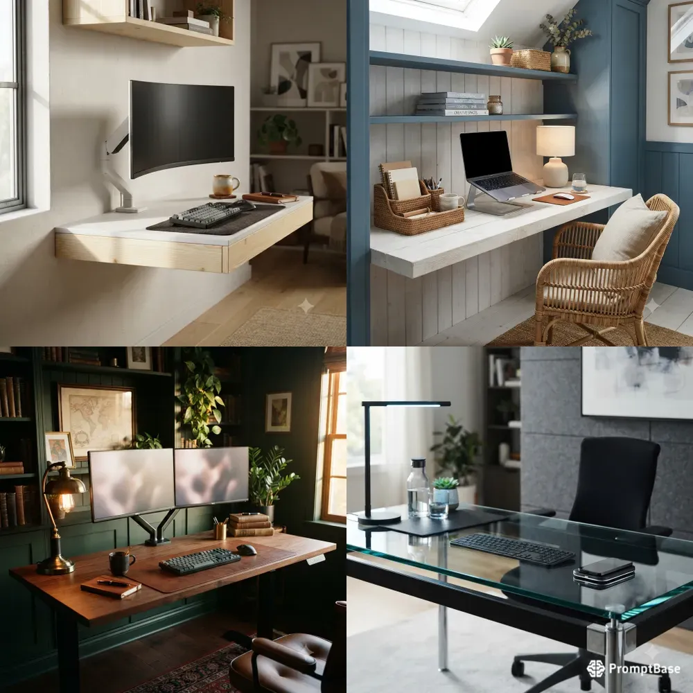 Home Office Desk Setup Inspiration Builders