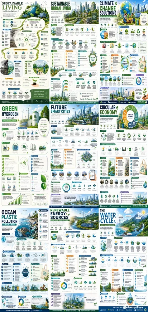 Editorial Infographic Posters