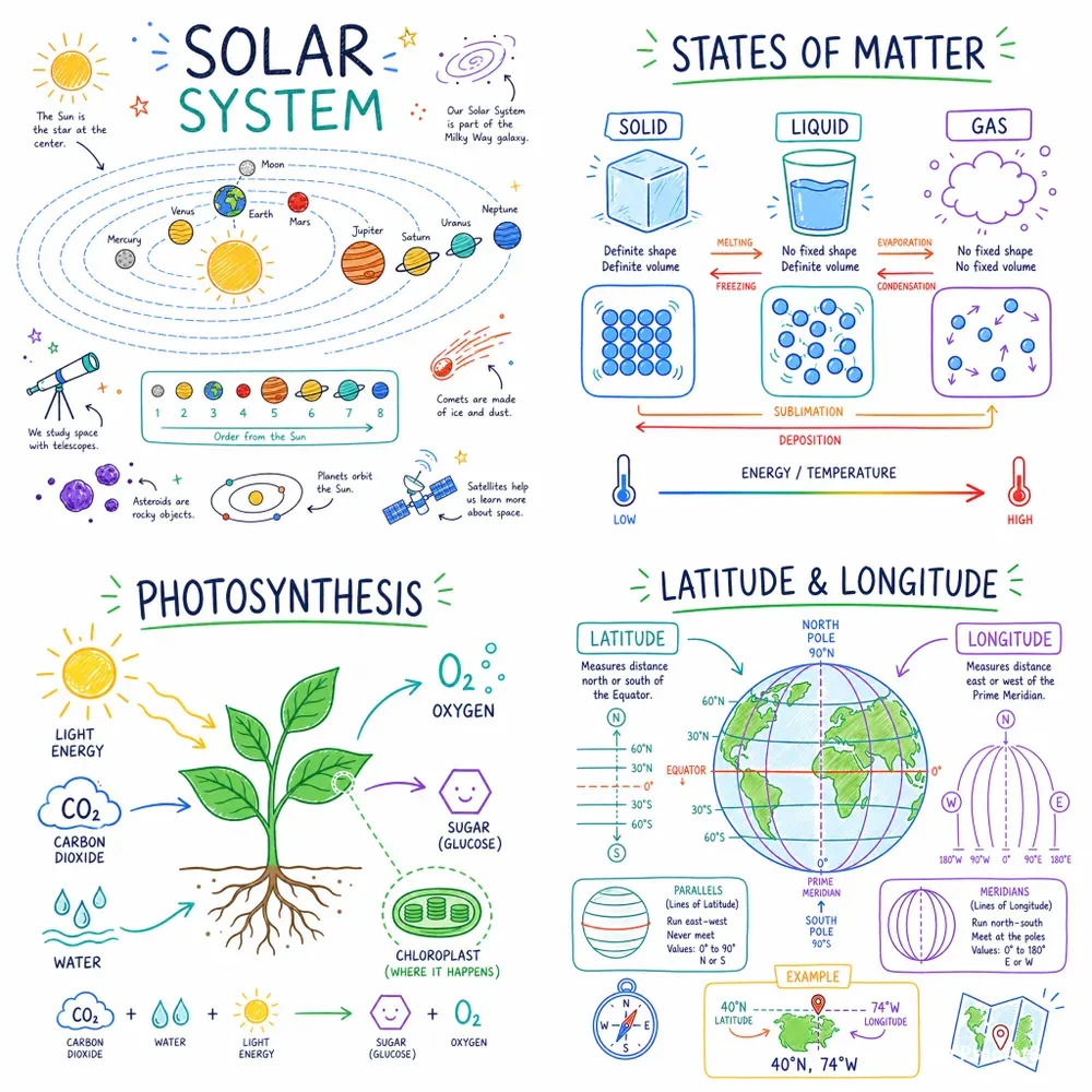 Educational Illustrations Generator
