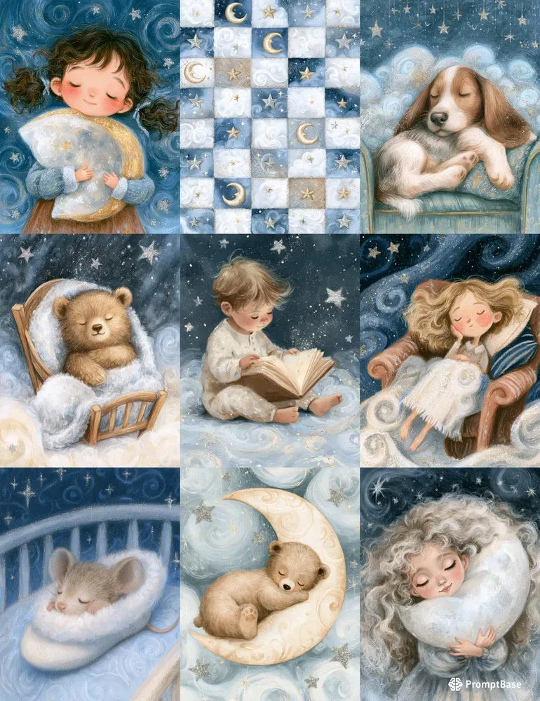 Sweet Dreams Nursery Printable Pages