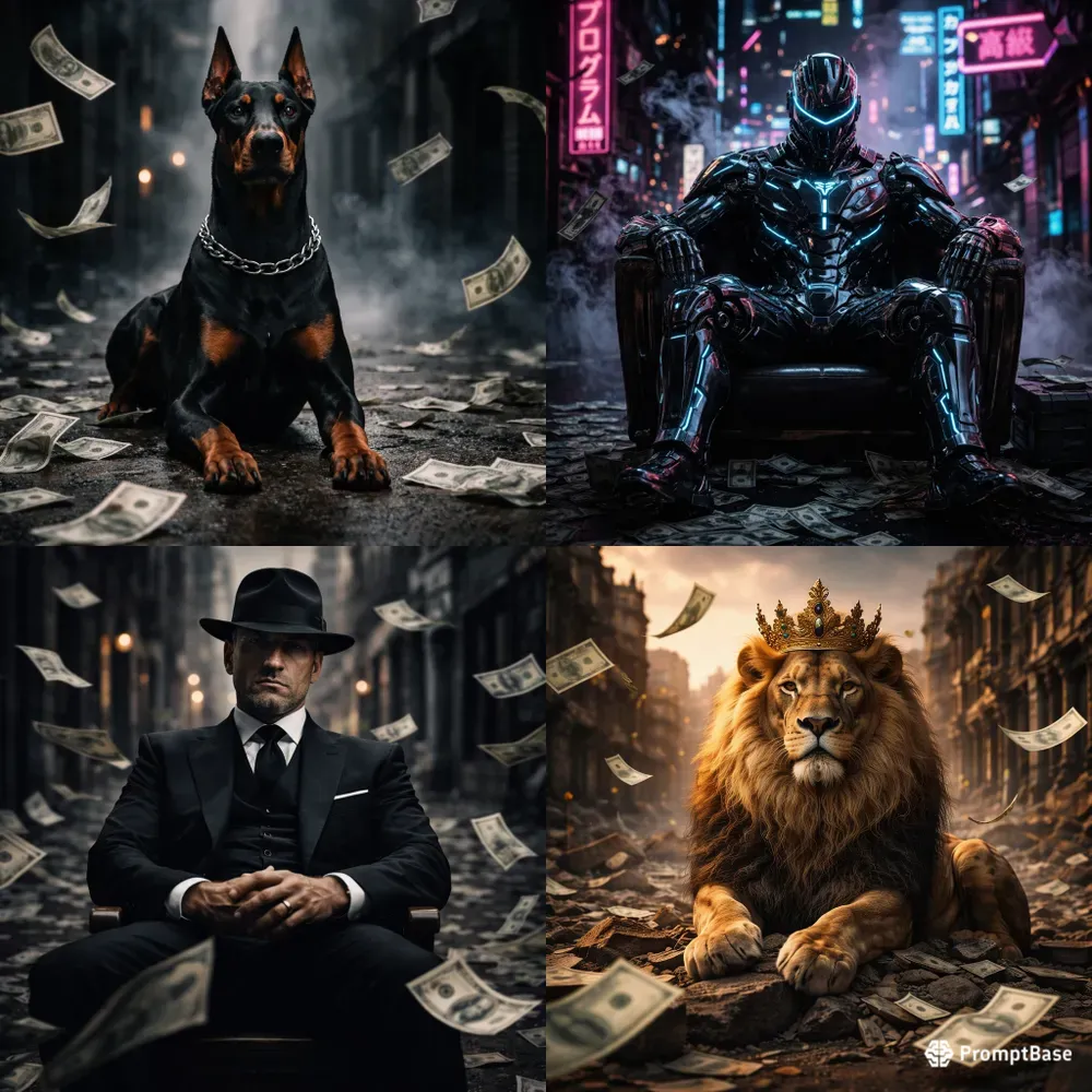 Cinematic Money Power Characters Packs