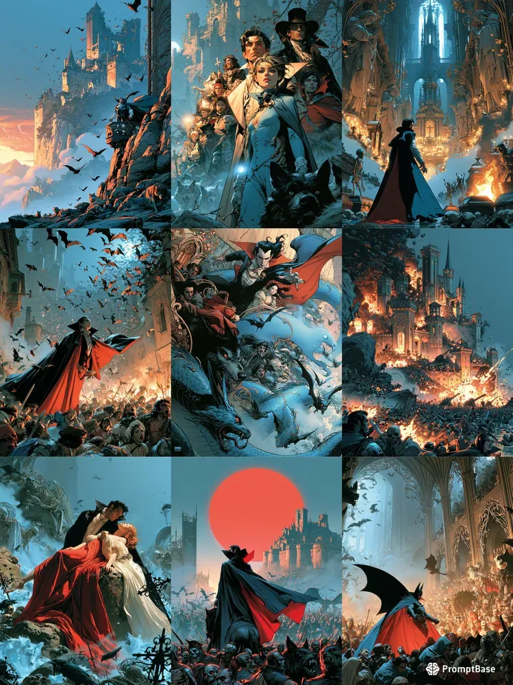 Renaissance Dracula Gothic Masterpieces