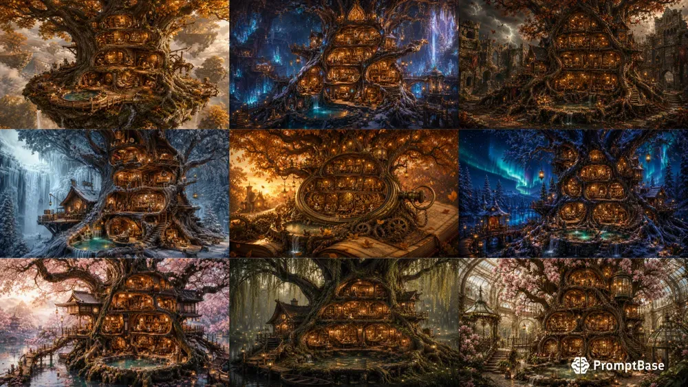 Enchanted Treehouse Realms