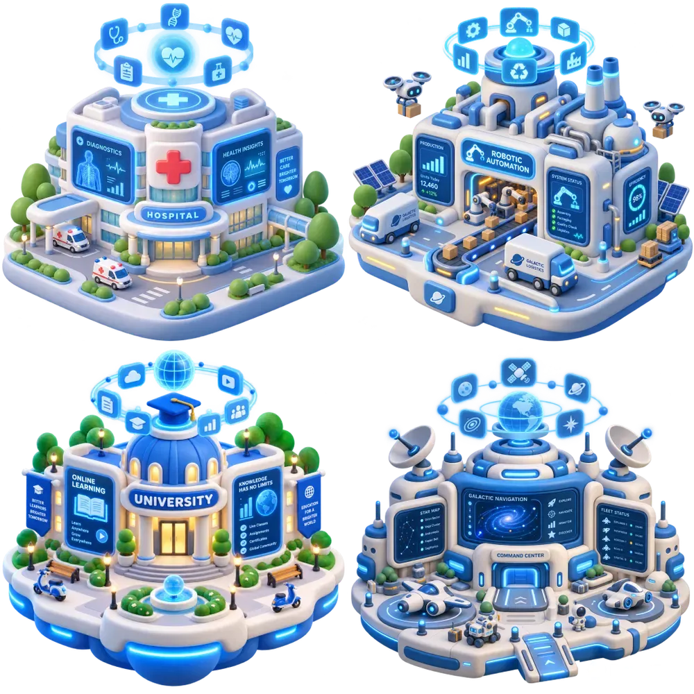 Isometric Smart City Assets