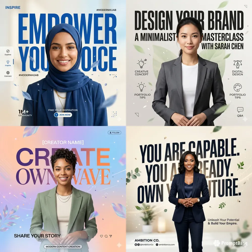 Viral Social Media Poster Generator