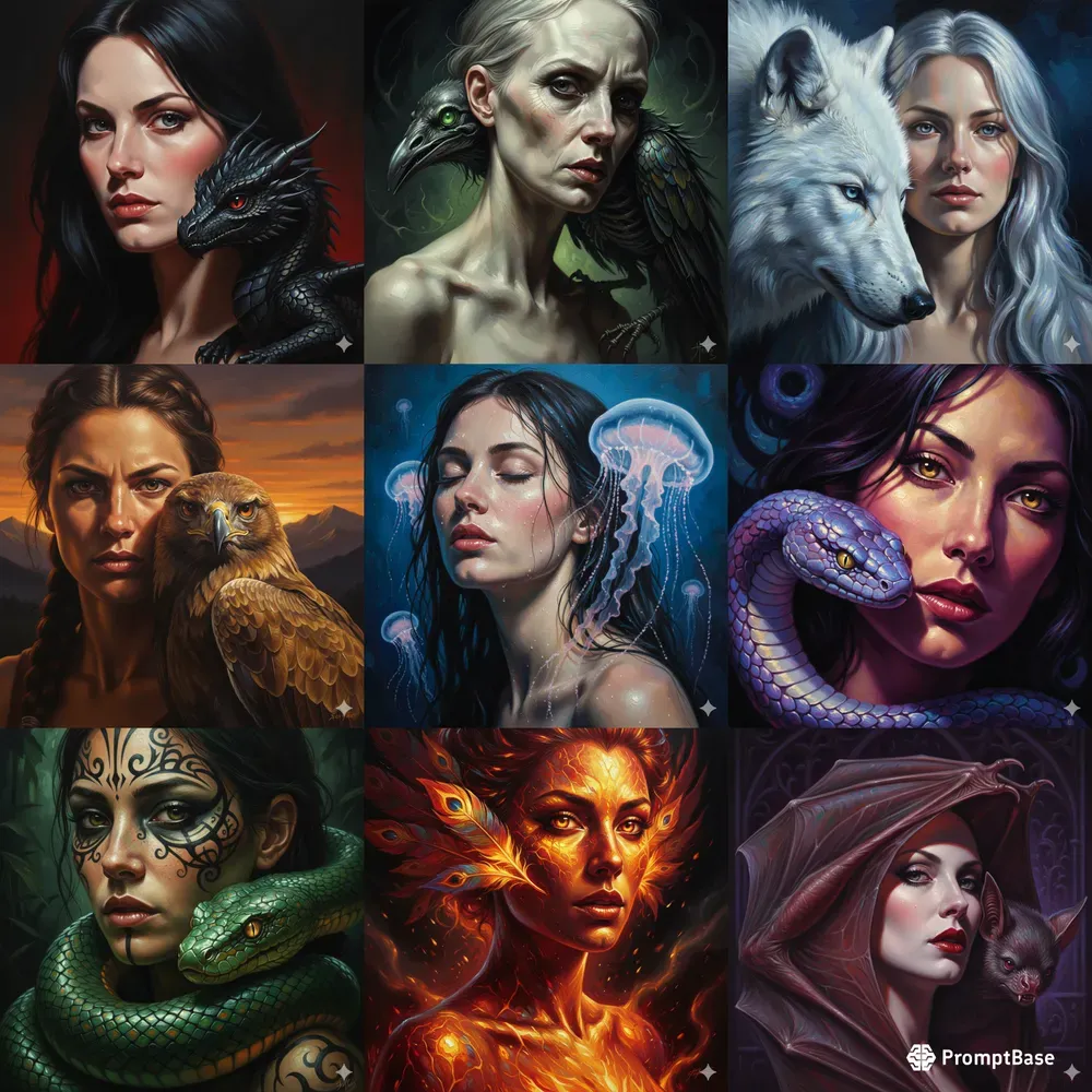Dark Fantasy Creature Portraits