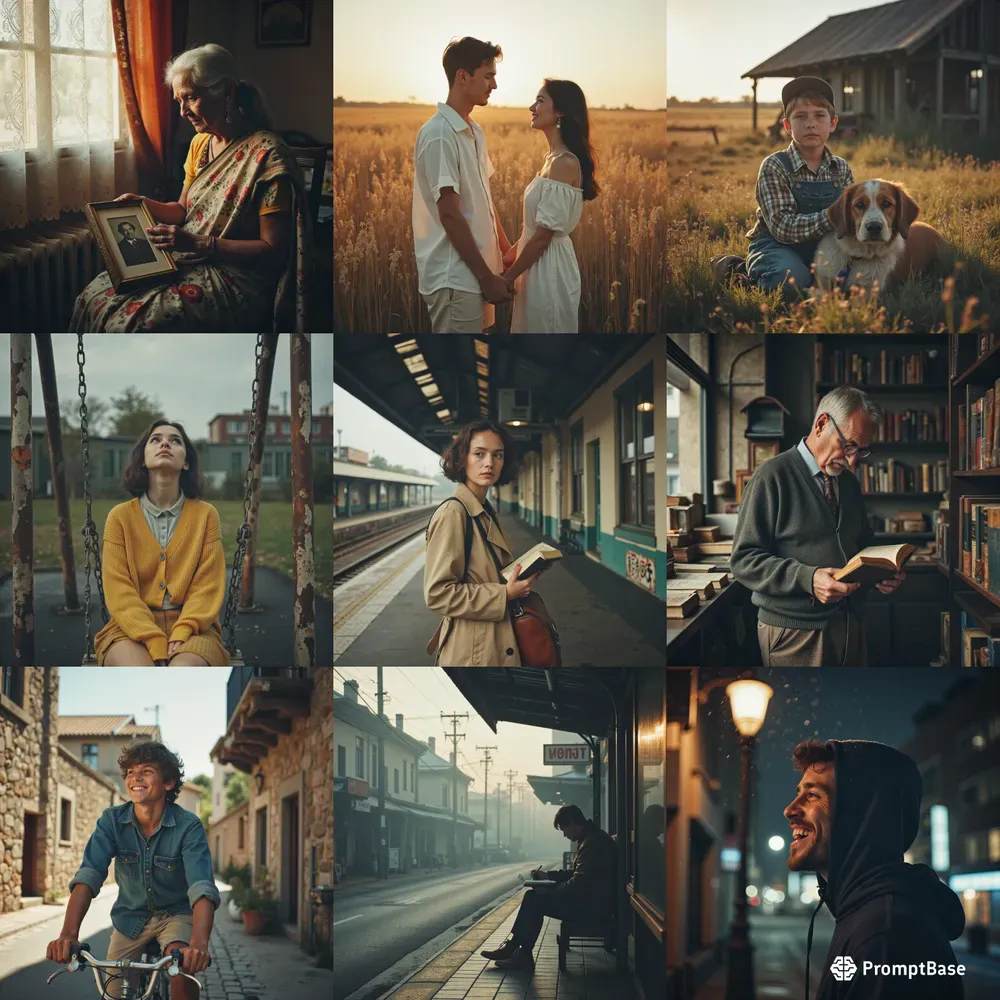 Timeless Frames Real People Fading Pics
