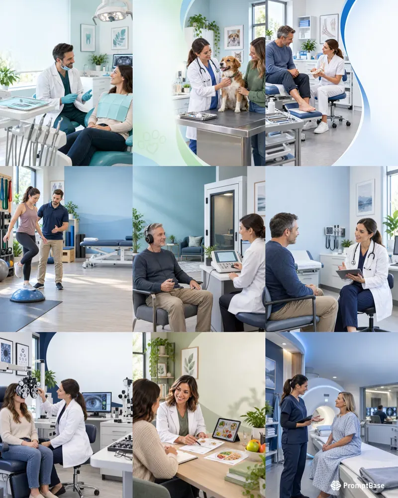 Clinic Service Marketing Visuals