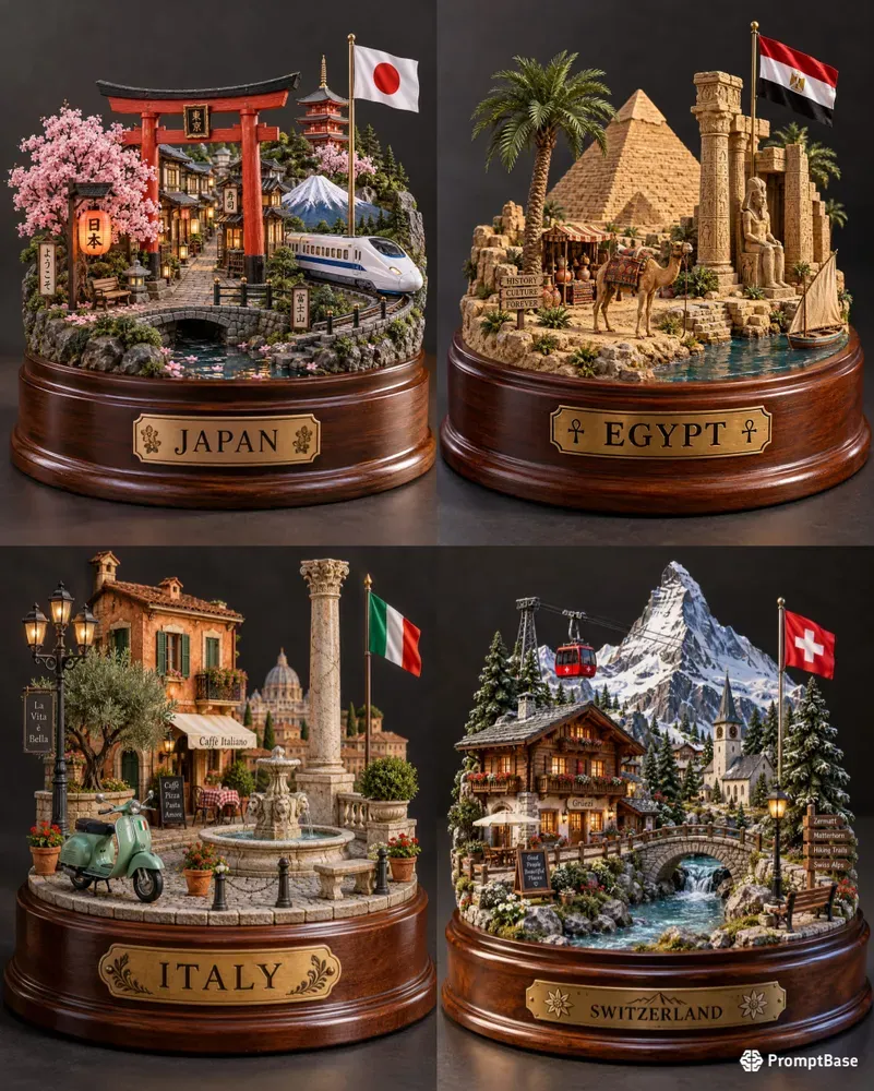 Miniature World Souvenirs
