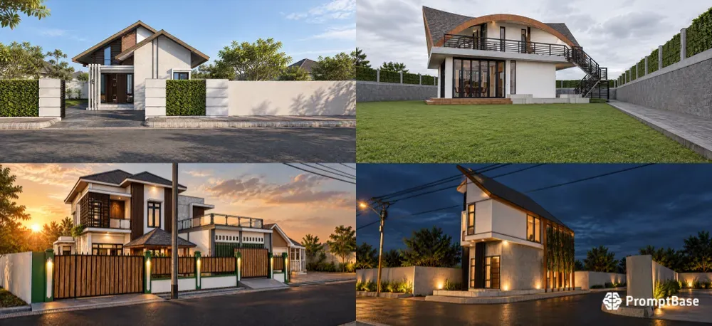 3D Models To Photorealistic Architecture