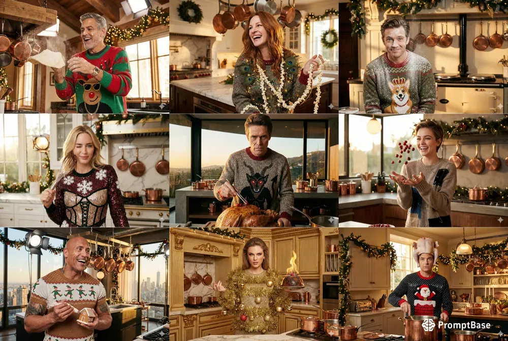 Hollywood Ugly Sweater Kitchens