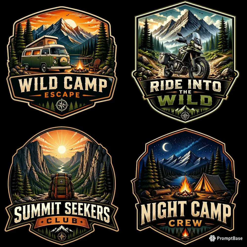 Adventure Badge Logo Creators