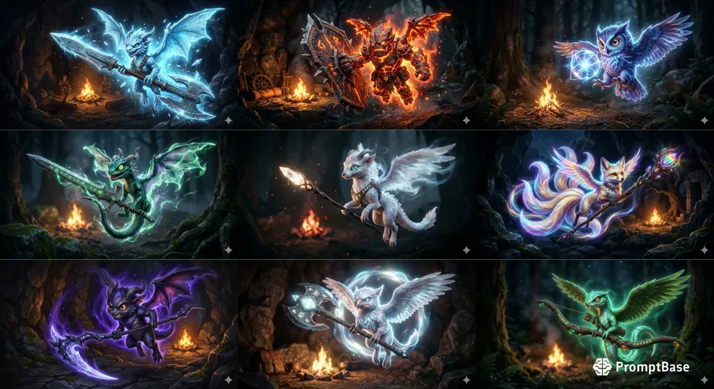 Fantasy Pet Companion Generator