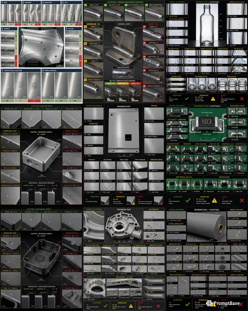 Manufacturing Visual Defect Atlases