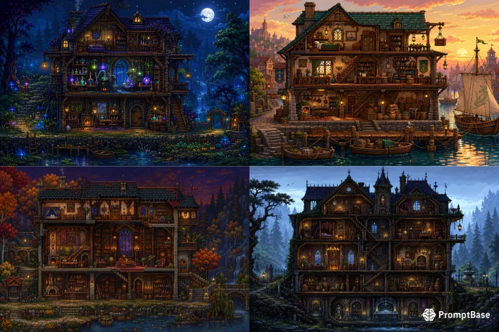 Pixel Art Environment Generator