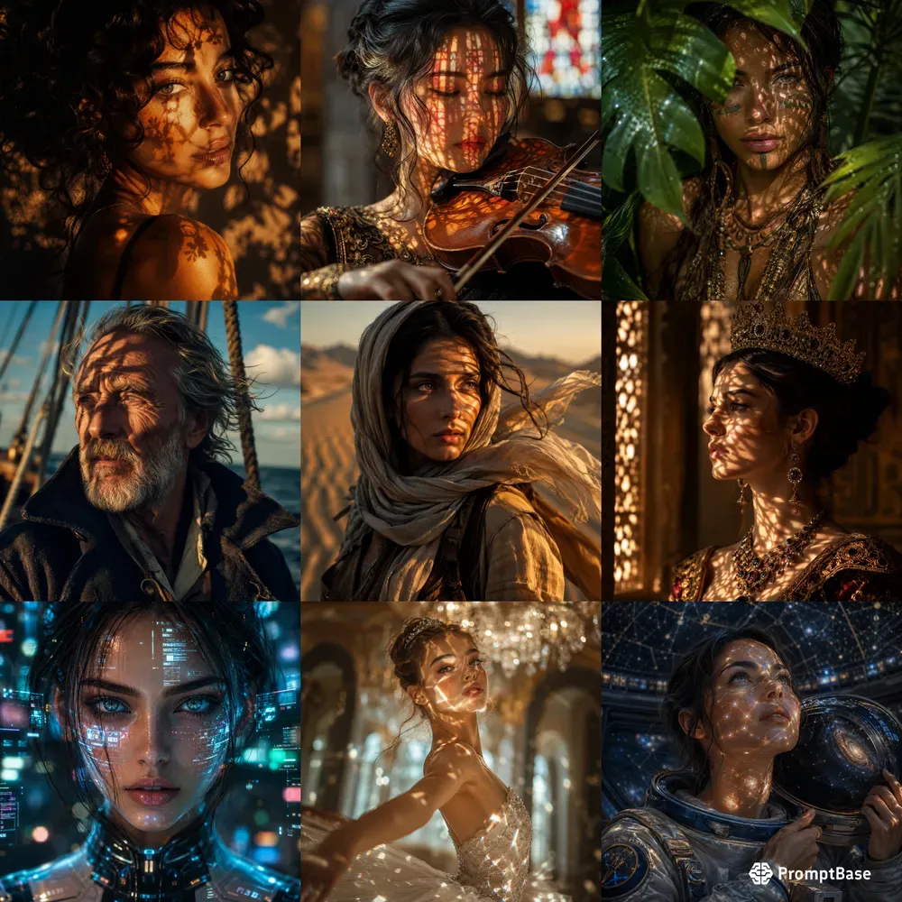 Cinematic Light Portraits