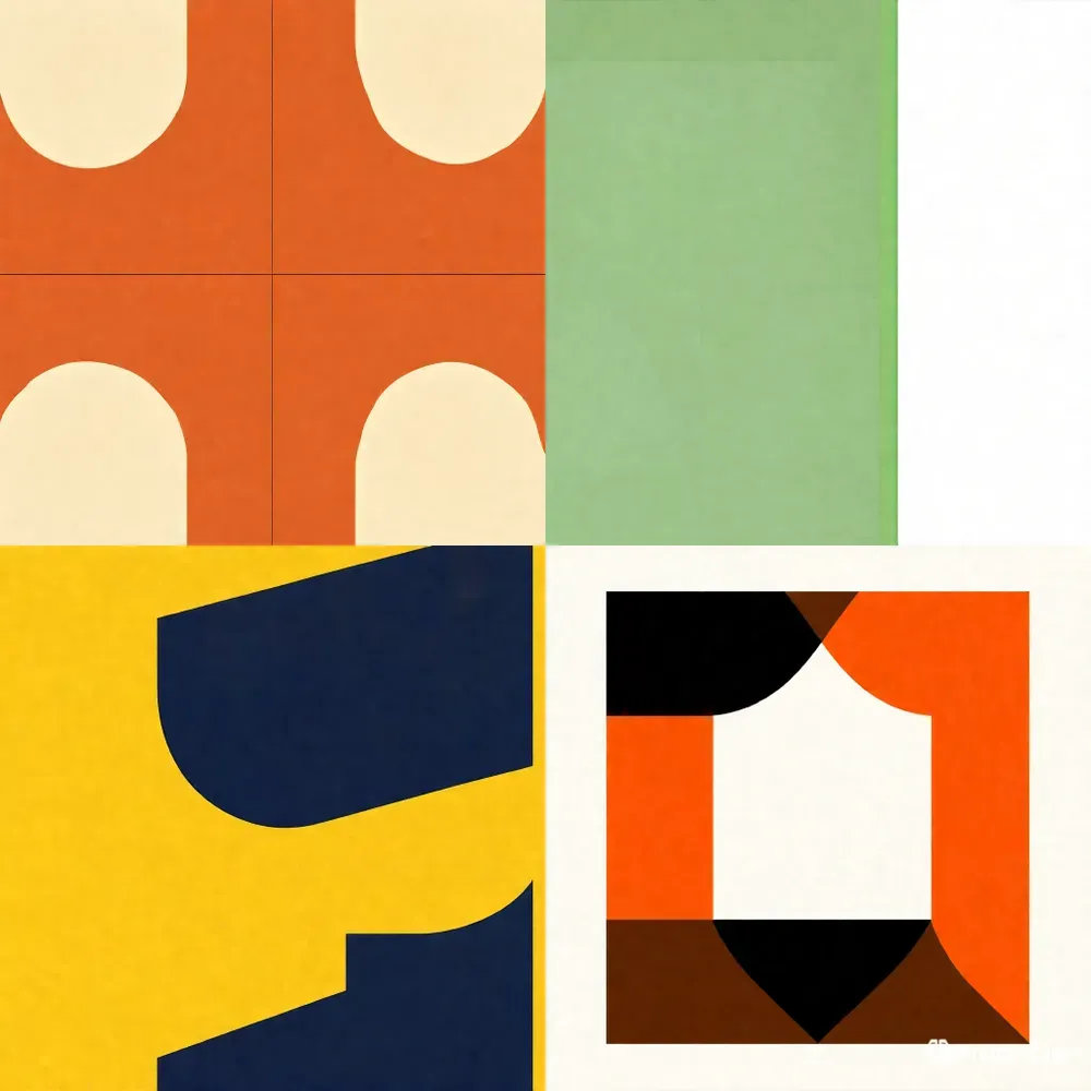 Abstract Geometric Wall Art