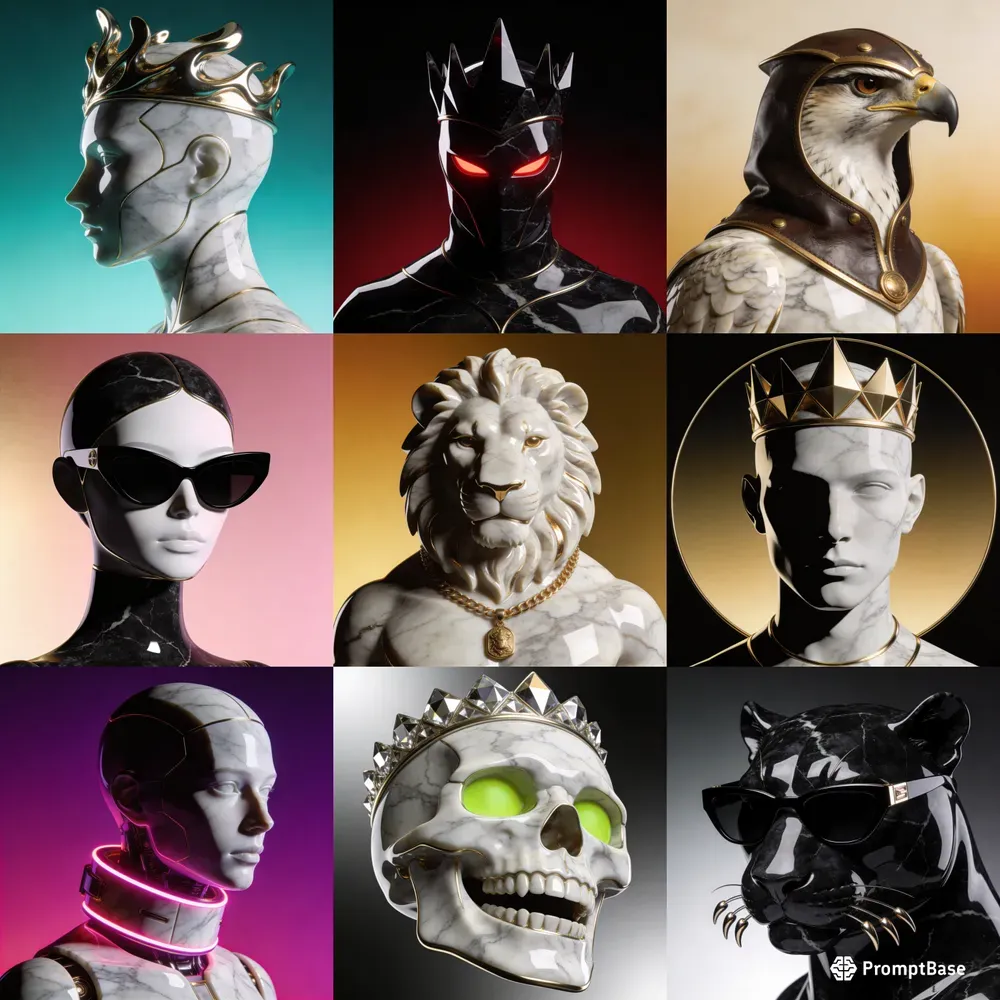 NFT Style Portrait Designs