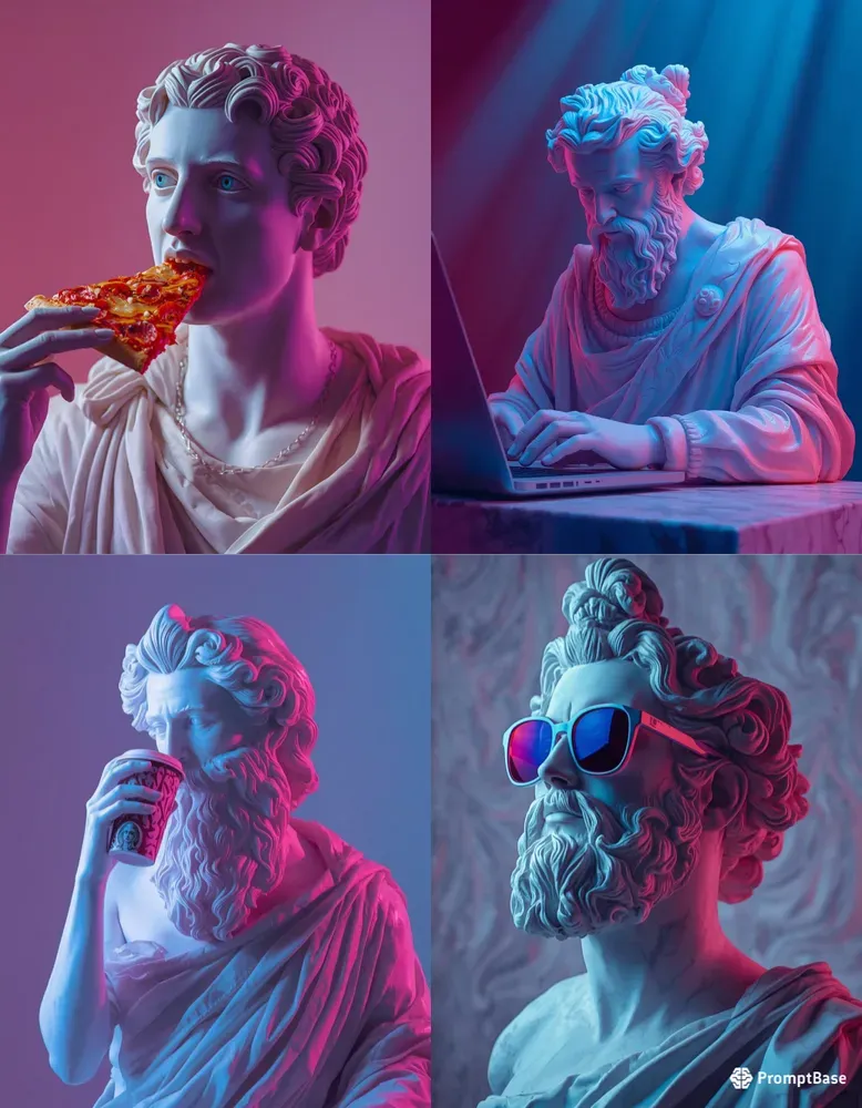 Retromodern Sculptures