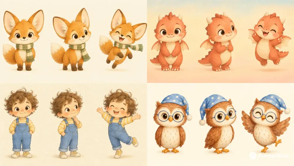 Childrens Book Character Generator