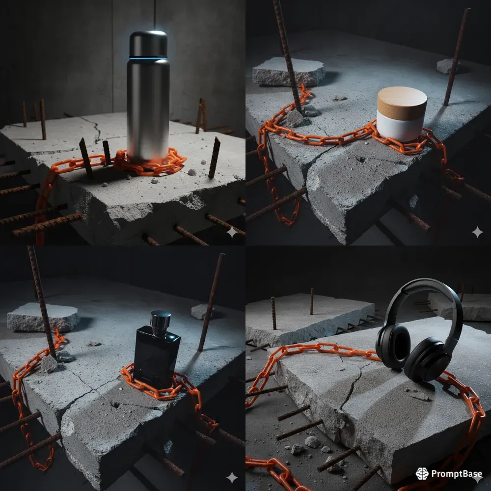 Orange Plastic Chain Chains Of Command