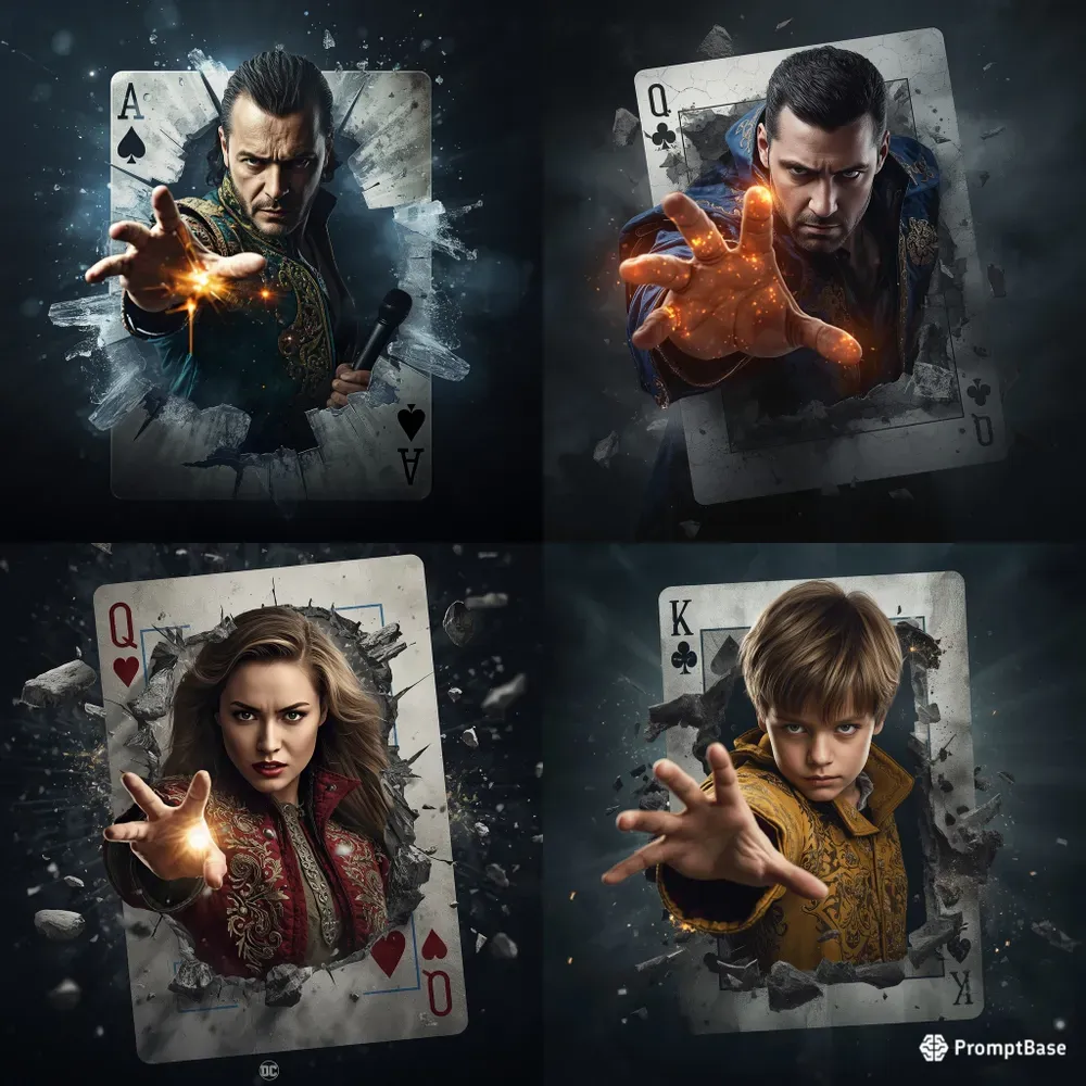 Vibrant Playing Cards