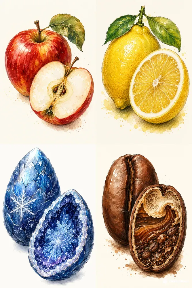 Botanical Crosssection Treasures