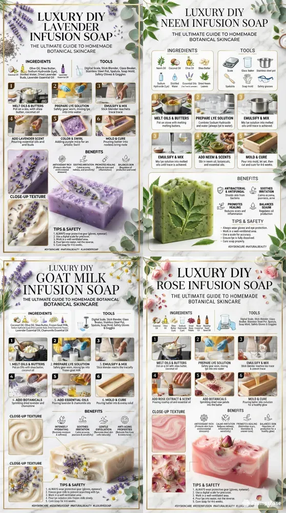 DIY Soap Infographic Generator