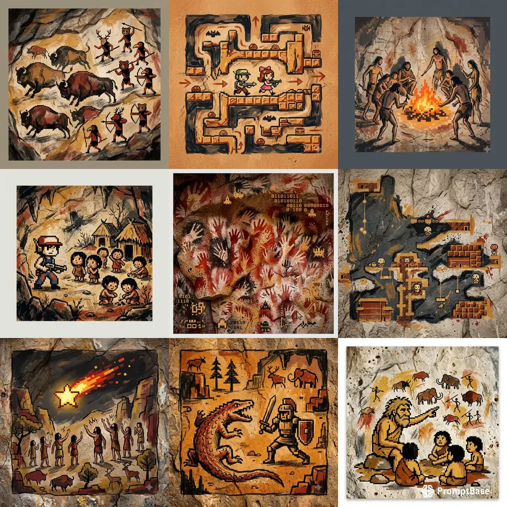 Cave Story Painters Narrative Art