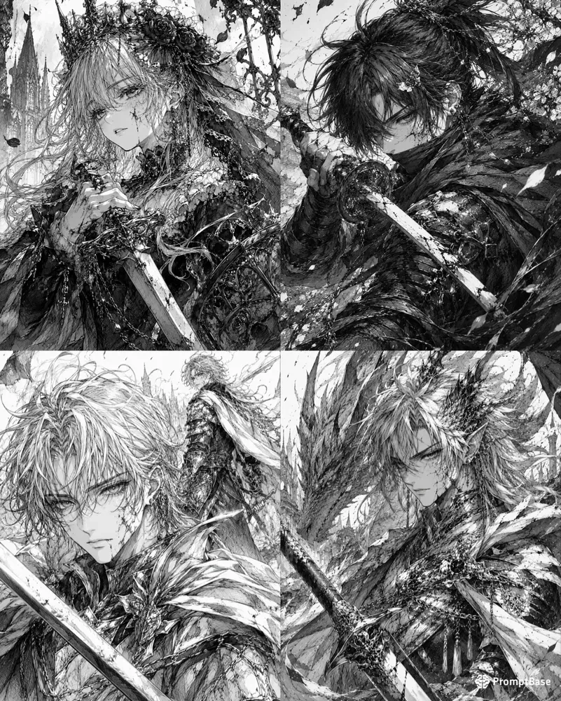 Universal Manga Sketches