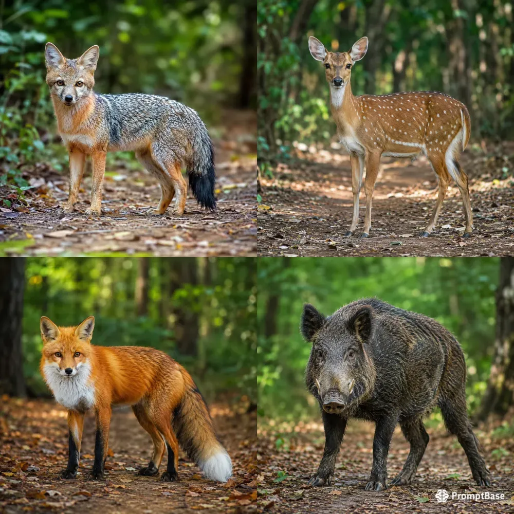 Forest Trail Wildlife