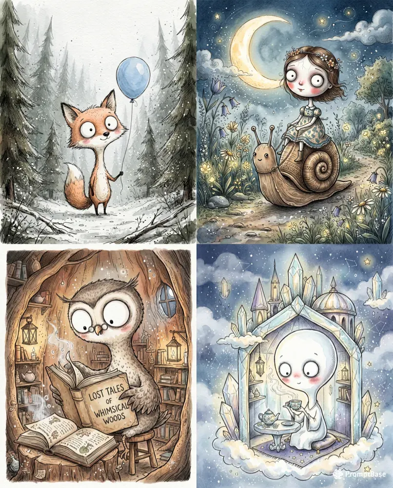 Whimsical Storybook Graphic Generator