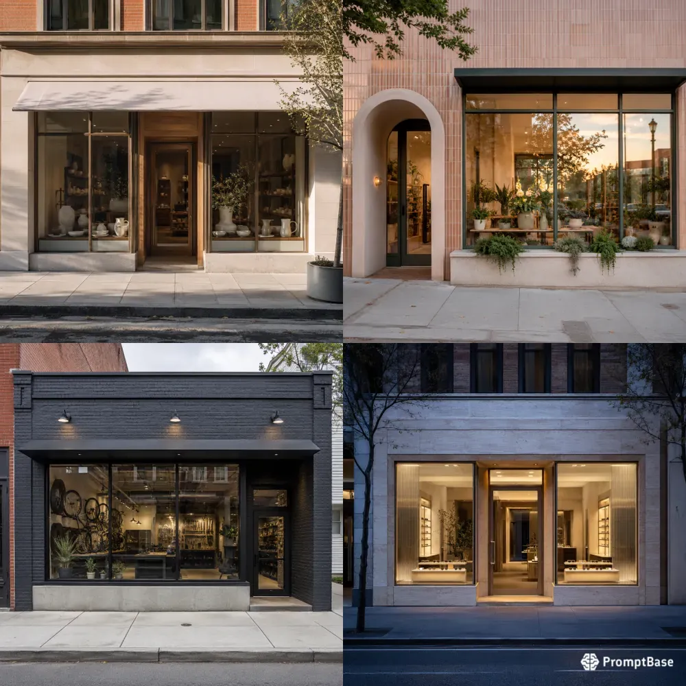 Retail Storefront Facade Photo Builders