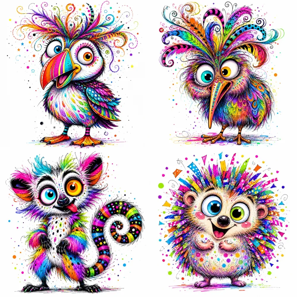 Colorful Cartoon Animal Creators