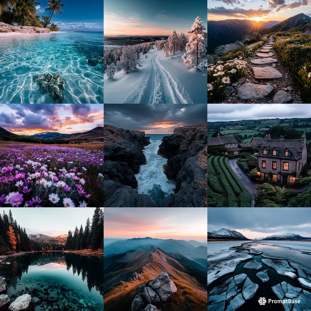 Breathtaking Panoramic Landscapes Photos