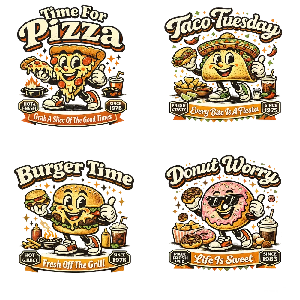 Retro Mascot Tshirts