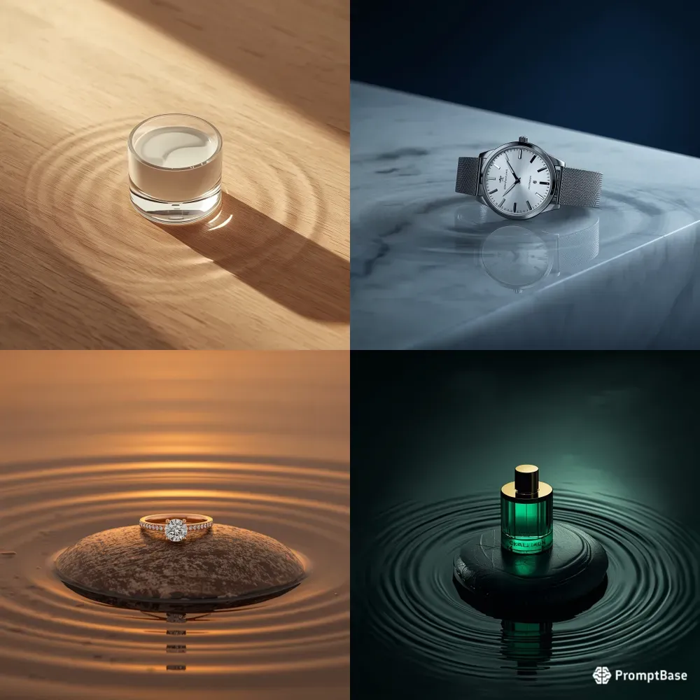 Ultrarealistic Luxury Product Photography